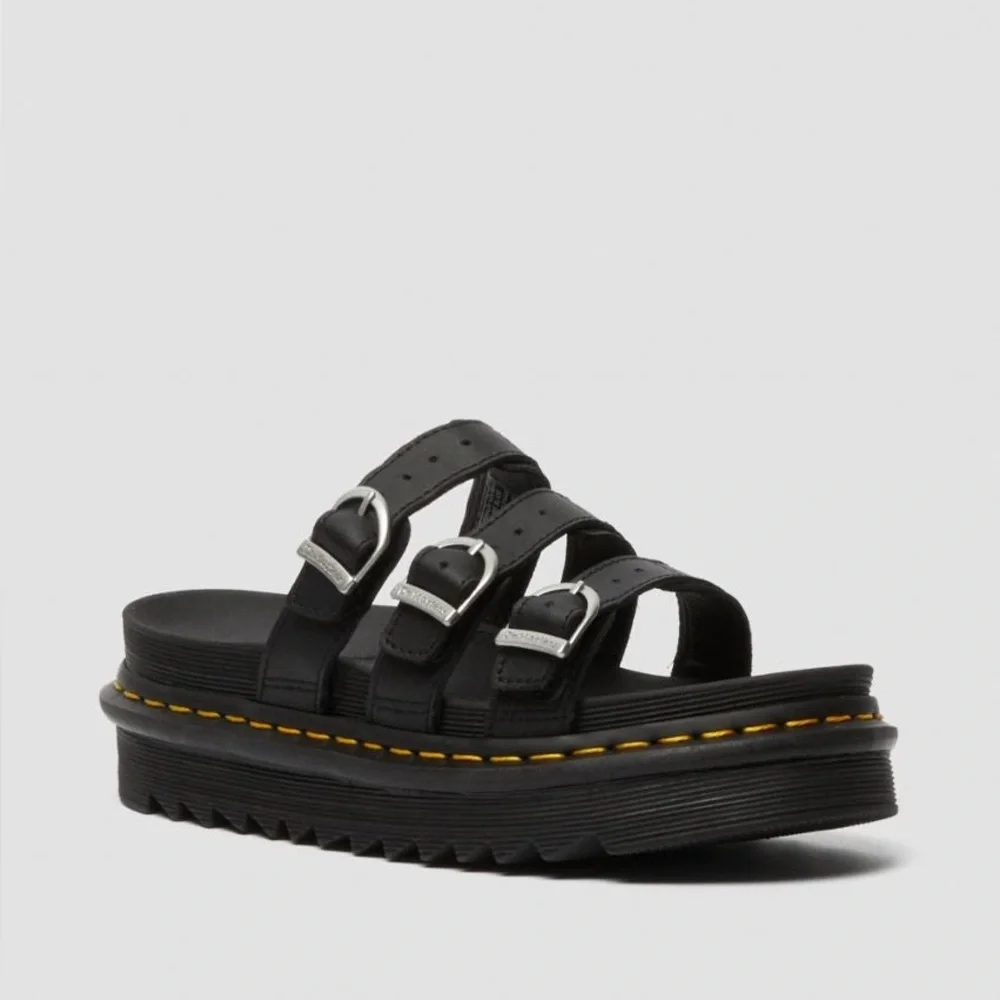 Dr. Martens Blaire Platform Slide Sandals - Picture 1 of 5